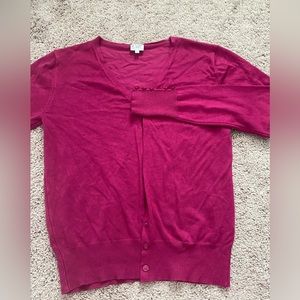 Magenta sweater
